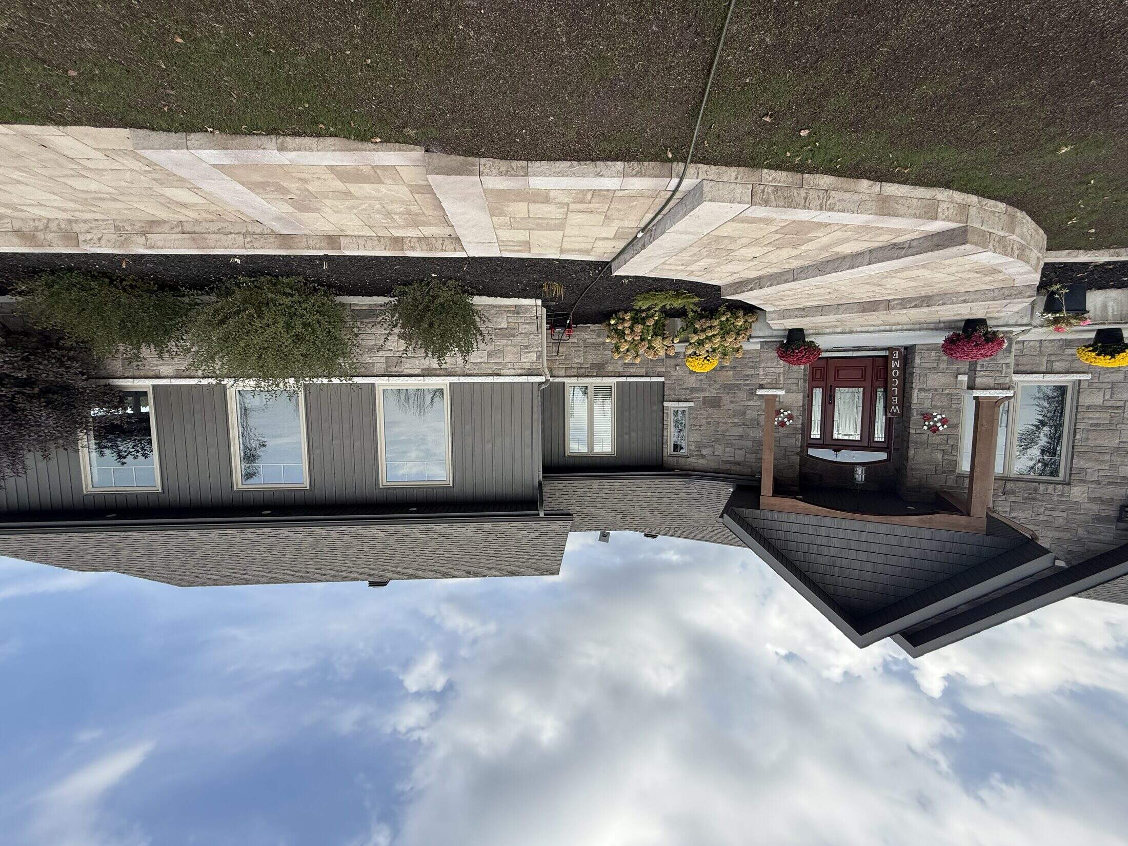 Platebande fleurs automne